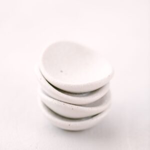 Oyster White Petite Ring Dish
